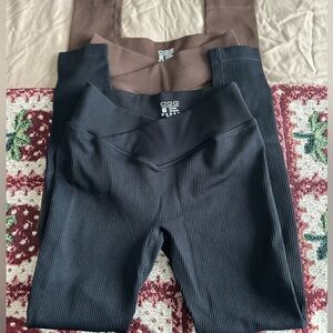 OQQ Crossover Leggings